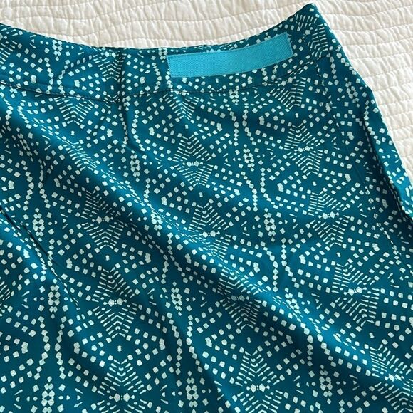 NWT RipSkirt Hawaii Green Print Wrap Skirt Size Small - Picture 5 of 7